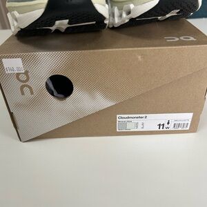 ON Cloudmonster 2 Women's Shoes - Black and White